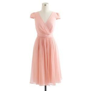 NWT J Crew Chiffon Dress
